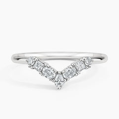 Desirée Contoured Wedding Band Ring - LR108