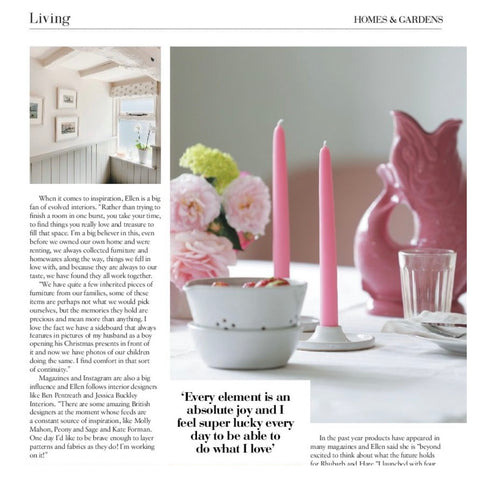 Rhubarb & Hare in Essex Living magazine