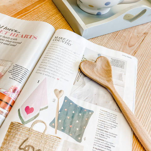 Rhubarb & Hare in Country Homes & Interiors magazine