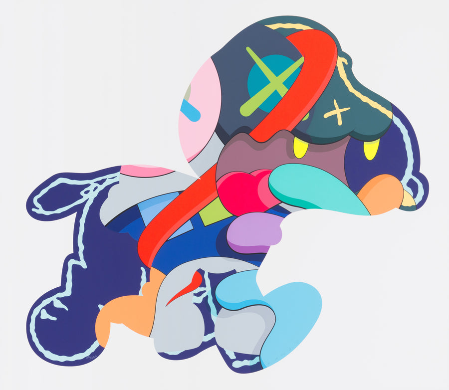 アンダーカバー 01ssカウズkaws サスペンダーデニム ジーンズ+bnorte