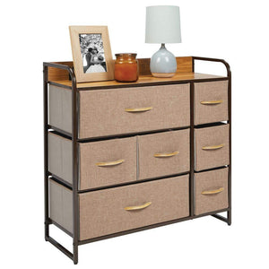 Storage Mdesign Wide Dresser Storage Chest Sturdy Steel Frame