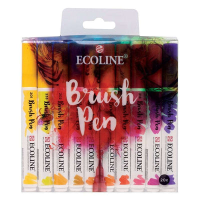 Brush Pen set Botanic, 10 colours