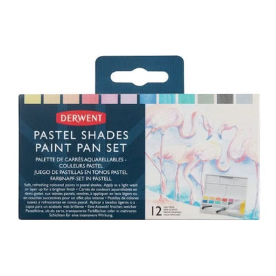 Derwent Inktense #2 Paint Pan Travel Set of 12