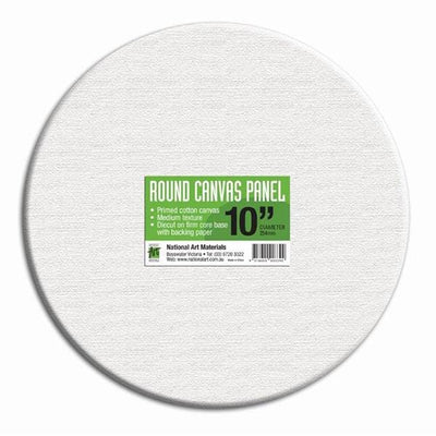 Round Painting Canvas Panel Blank Panel Canvas Drawing Board for Oil  Acrylic Painting 