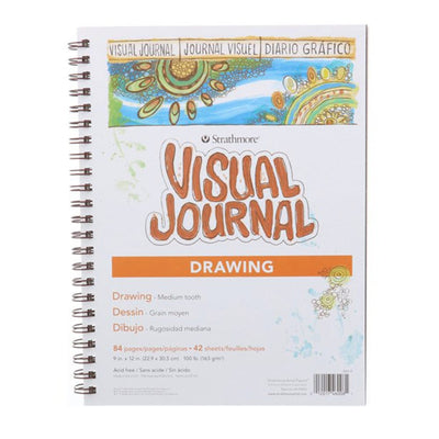 Strathmore 8.5 x 11 400 Series Sewn Bound Toned Tan Sketch Art Journal