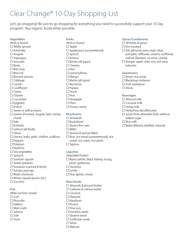 Metagenics Clear Change Detox Program – LIVEHEIDI