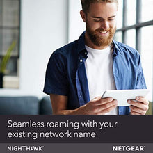 NETGEAR WiFi Mesh Range Extender EX8000 - Coverage up to 2500 sq.ft. and 50 devices with AC3000 Tri-Band Wireless Signal Booster & Repeater (up to 3000Mbps speed), plus Mesh Smart Roaming