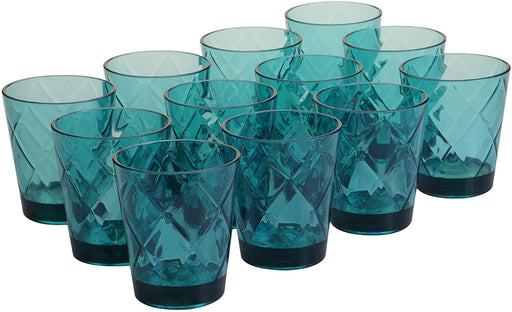 13 oz Unbreakable Premium Drinking Glasses - Set of 6 - Tritan Plastic -  SCANDINOVIA - USA