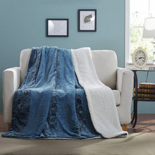Tache Merlot Red Bed Blanket - Embossed Super Soft Warm Sherpa Fleece Throw Blanket - Twin Size - 63 x 87 Inch