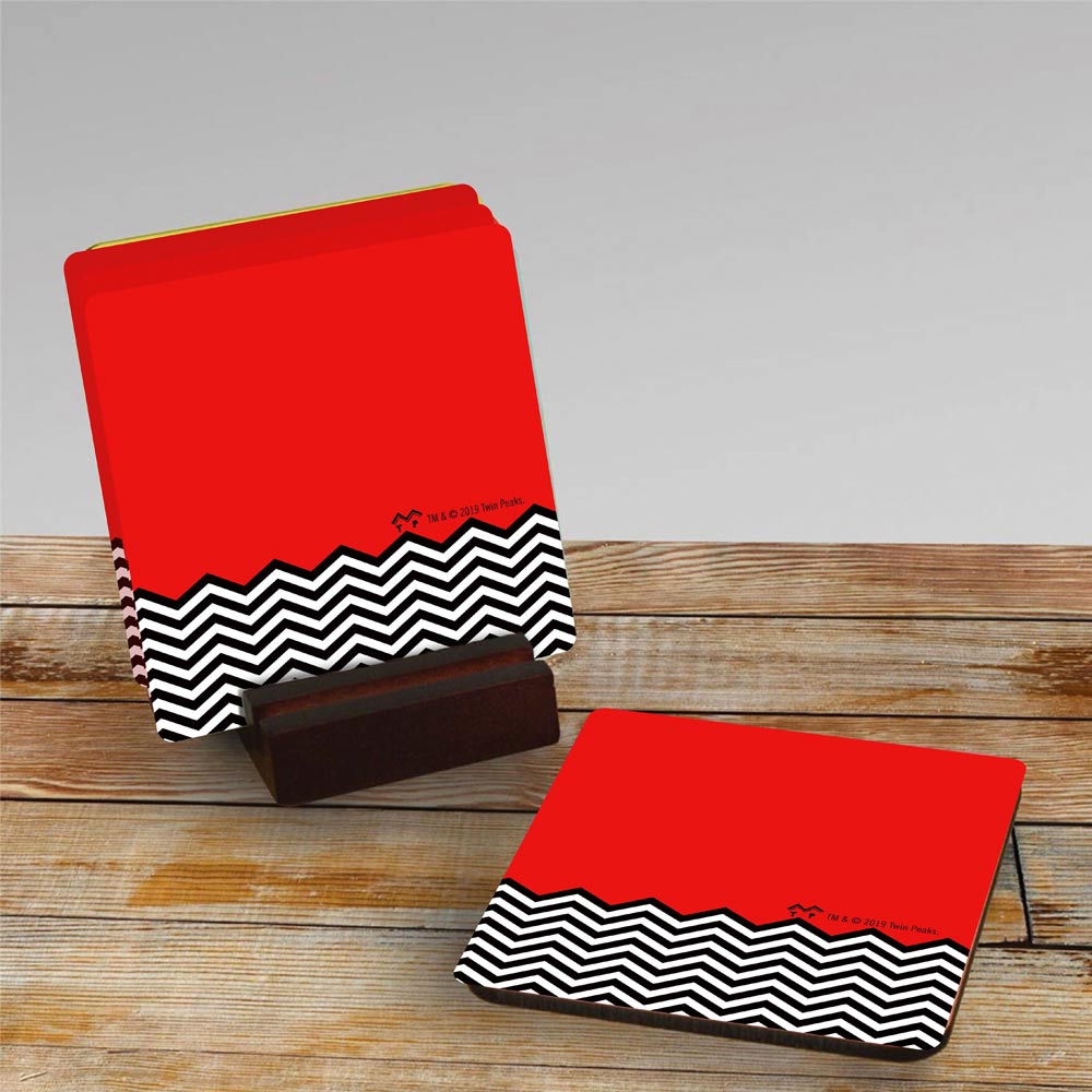 Twin Peaks Red Room Coasters Set Of 4