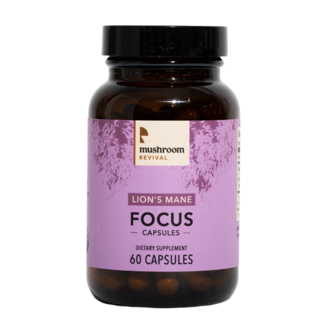 Focus Lion's Mane Capsules - Mushroom Revival product image