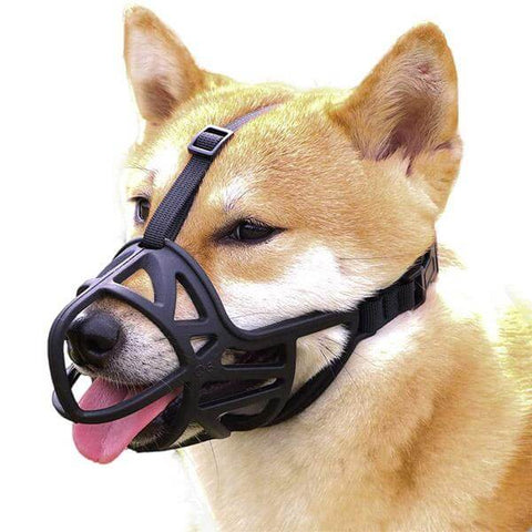 Breathable Basket Dog Muzzle Prevent Barking and Chewing