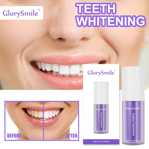 V34 Colour Corrector Teeth Whitening Foam Toothpaste