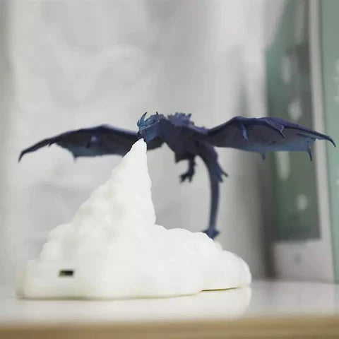 House of Dragons Drage Fire Breathing Dragon Night Light