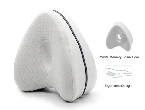 Knepute med memory foam