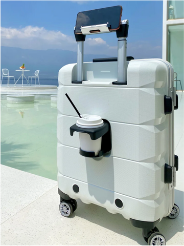Stilig multifunksjonell håndbagasje koffert