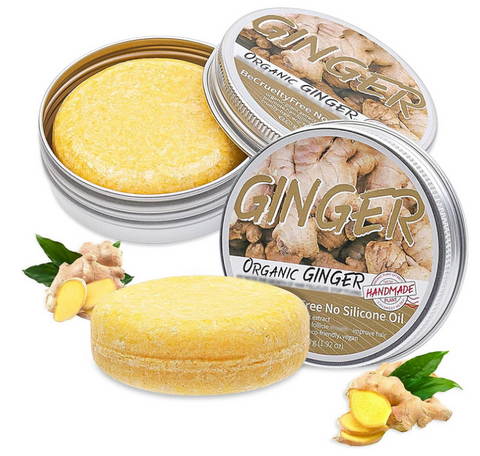 2 stk Ginger Hair Regrowth Shampoo Bar