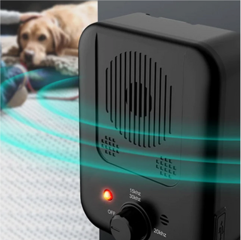 Anti hunde bjeffestasjon - Ultrasonic Anti Dog Bark Device