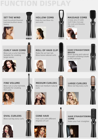 11 In 1 Hot Air Brush Styler