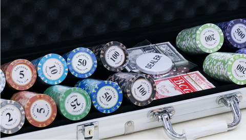 500 Poker set Aluminium case