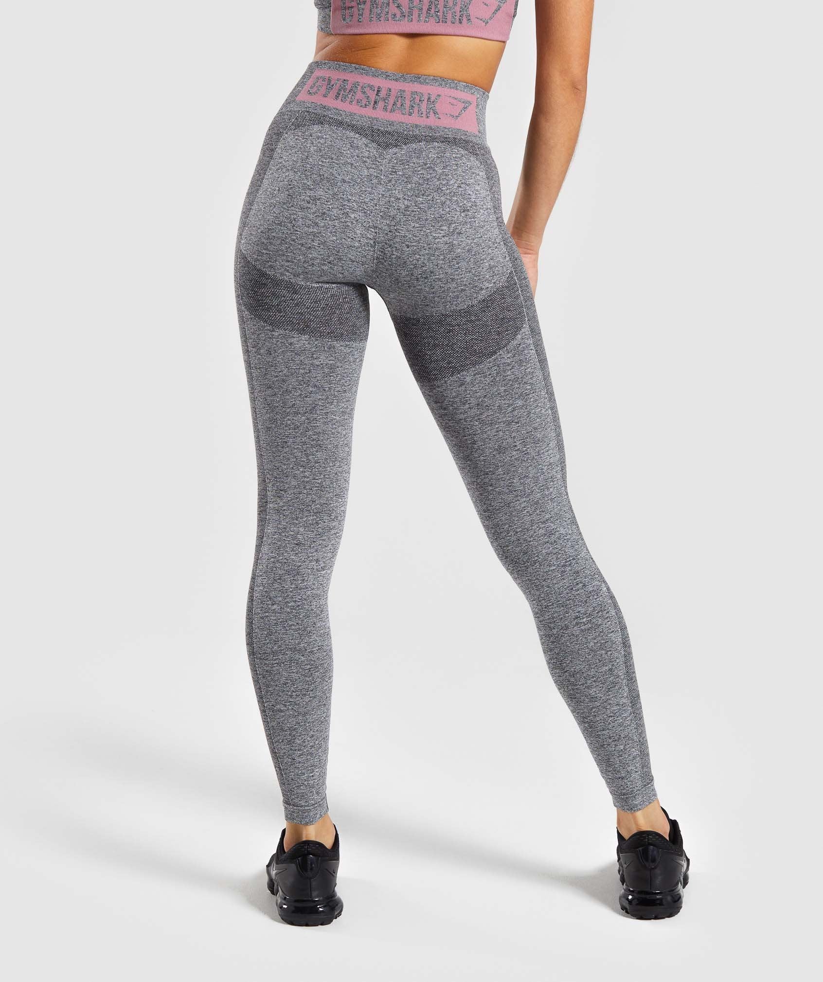 Gymshark, Pants & Jumpsuits, Brand New Gymshark Fit Mid Rise Leggings  Charcoalpink Size Small