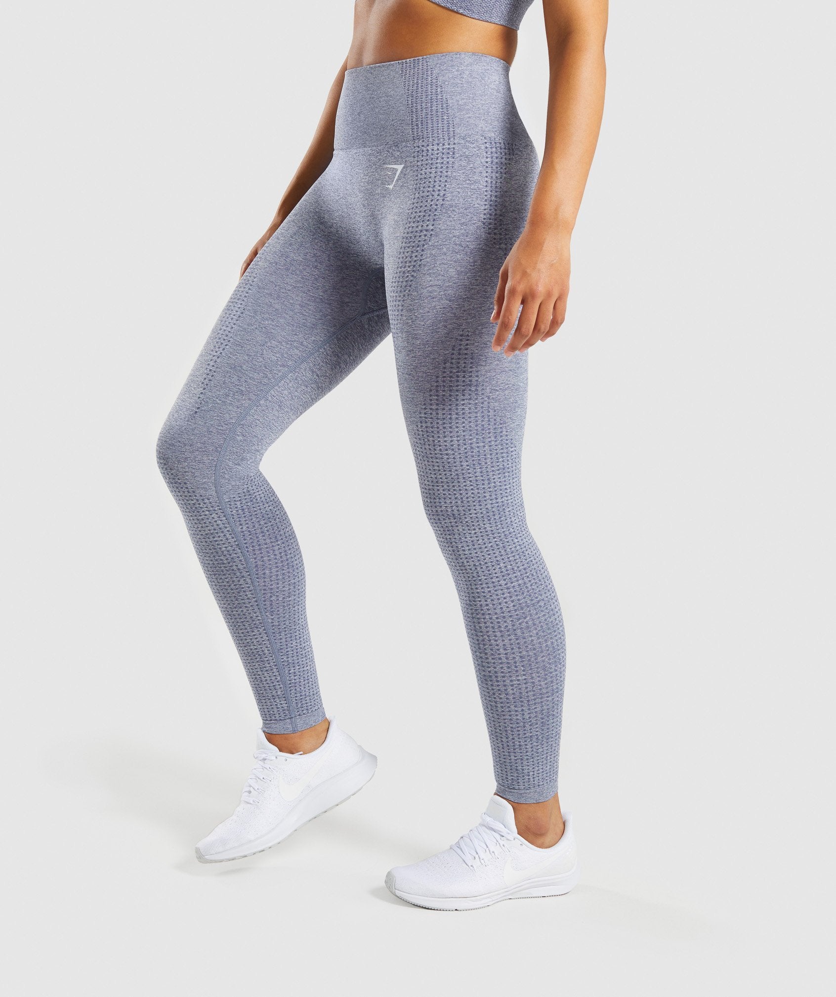 Gymshark, Pants & Jumpsuits, Gymshark Energy Seamless Leggings Steel Blue  Size S