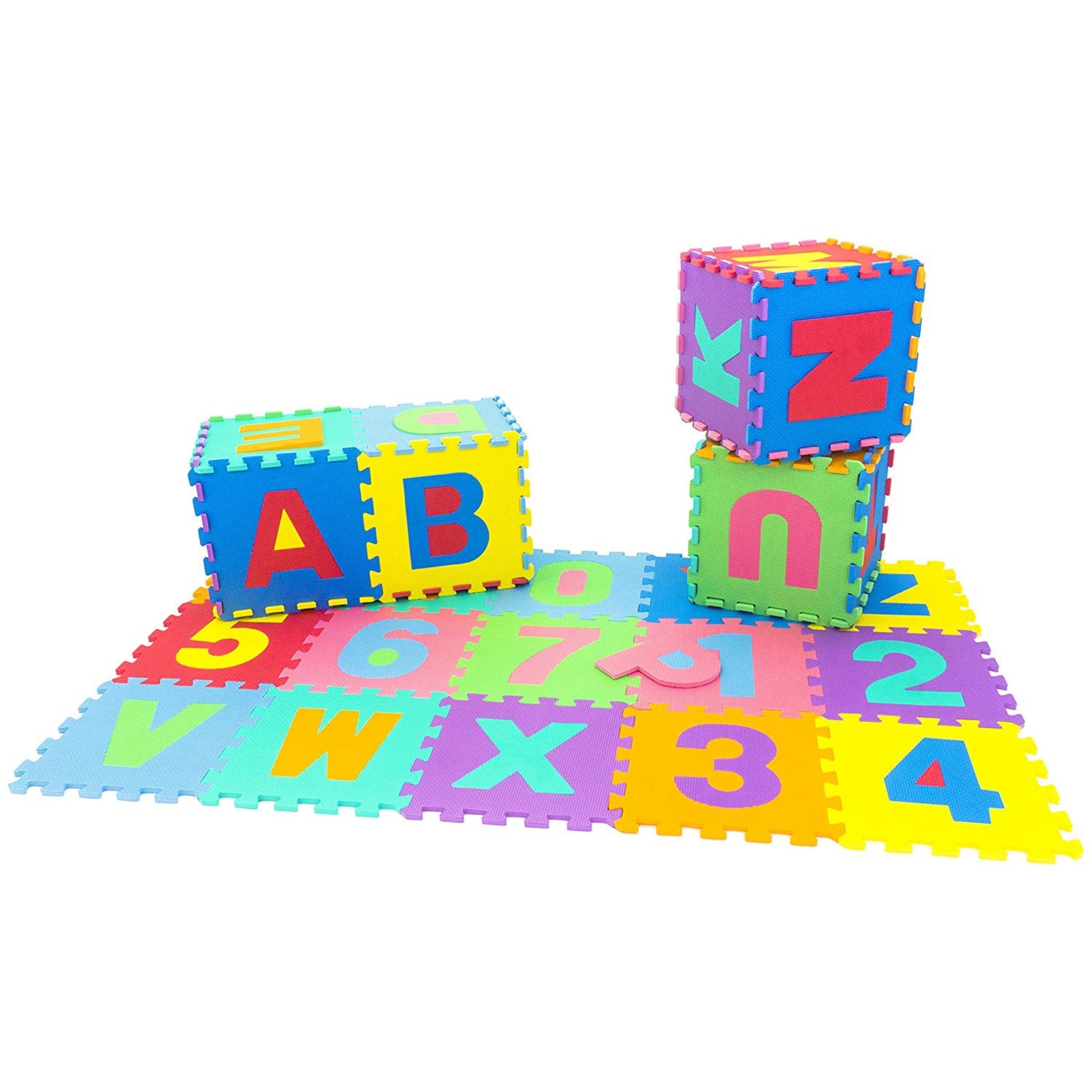 large alphabet play mat