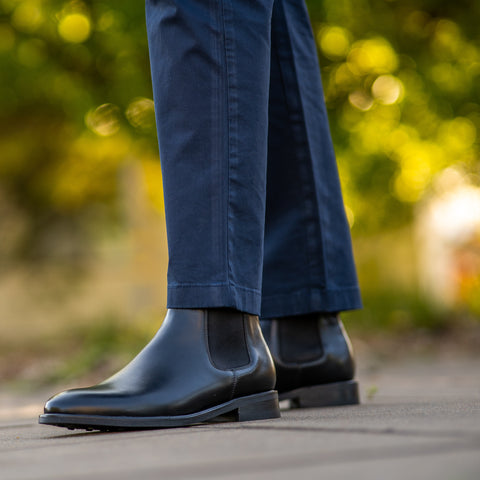 black chelsea boots | Sparrods & Co