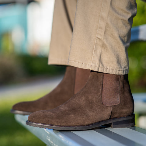 Suede Chelsea Boots | Sparrods & Co