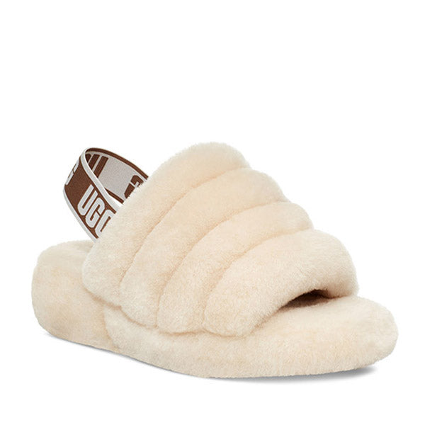 ugg fluffy shearling slipper