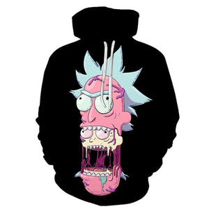 rick and morty galaxy hoodie