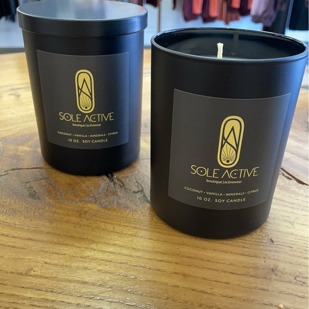 Sole Active 10oz Soy Candle