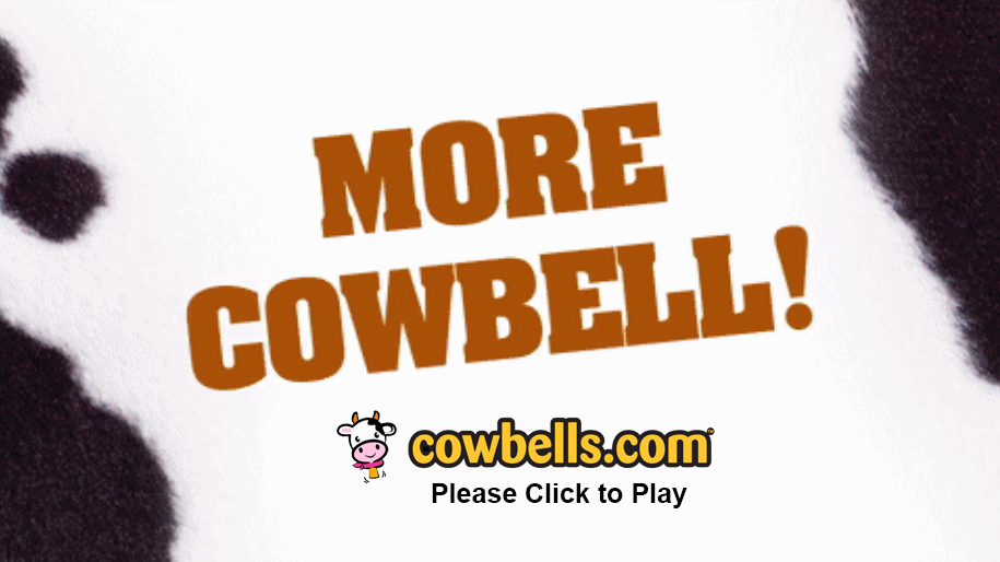 Logo Cowbell Fun Noisemakers