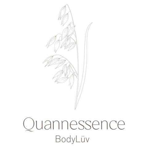 Quannessence Skincare, BodyLüv Collection, professional skincare, Holistic Beauty, Made in Canada, Naturally Sourced, Active ingredients, women-owned, Body, Moisturizer, Lotion, Cream, Scrubs, Brand Icons