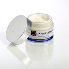 Quannessence, made in Canada, skincare, holistic beauty, Face, moisturizer, cream, jar with lid open