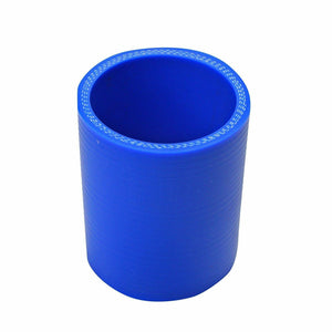 3 1/2" Intake Straight Silicone Coupler Hose 89mm Intercooler Joiner Pipe Blue - www.blackhorse-racing.com