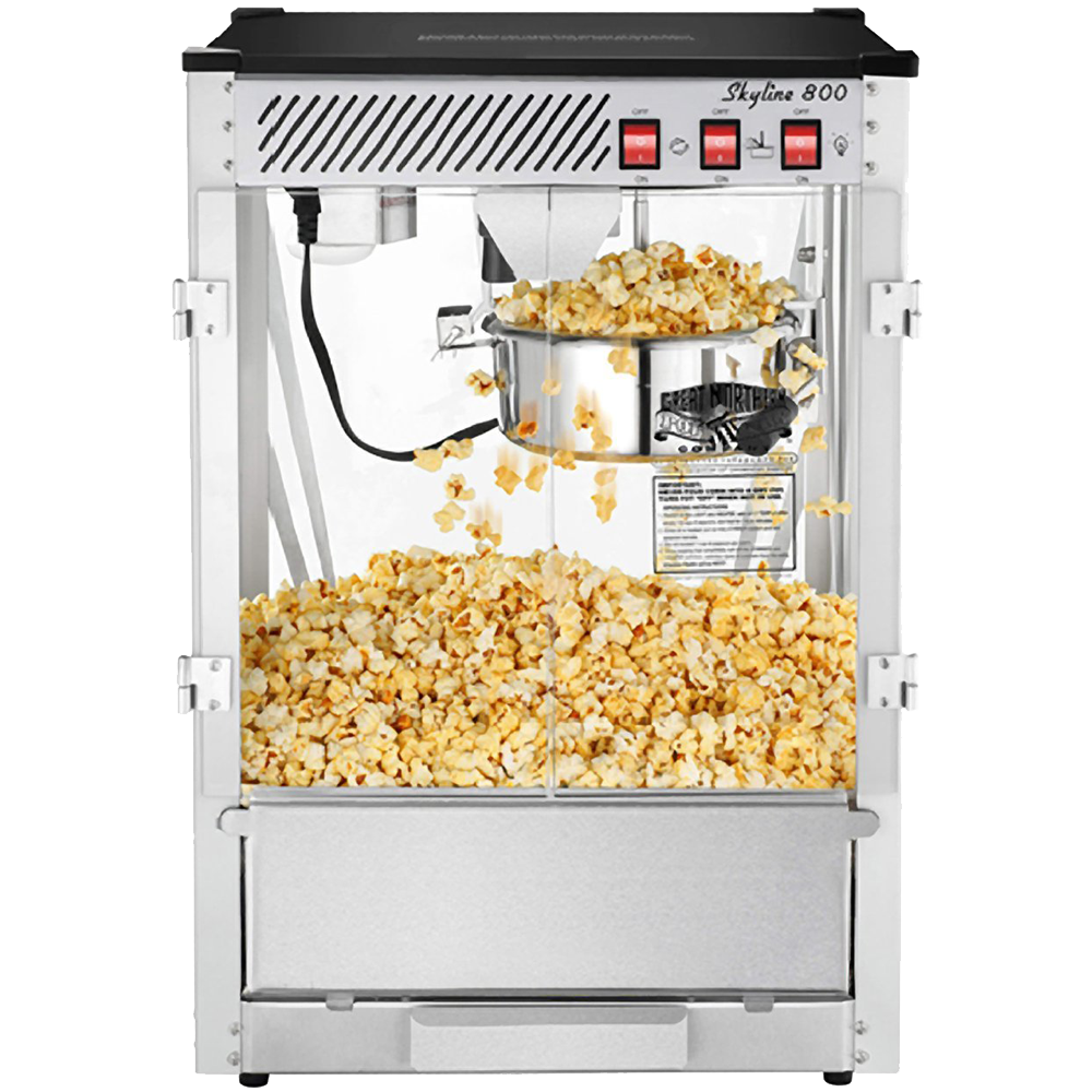 Kettle Style Popcorn Maker Demo (CPM-2500) 