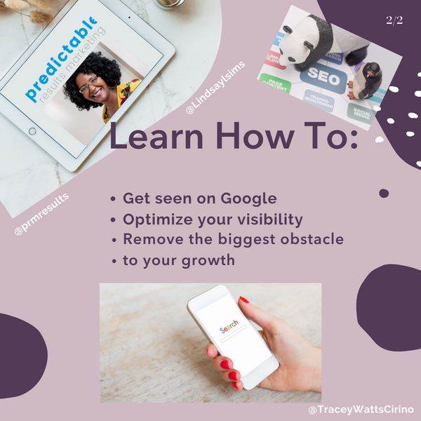 3 Day Business Grow with Google Challenge 