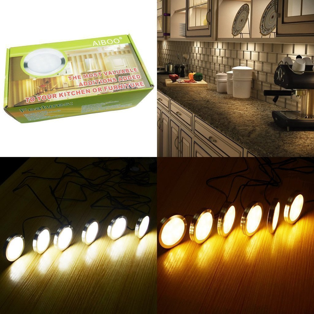 Linkable Under Cabinet Led Lights For Kitchen Lighting Aiboo