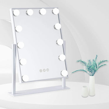 LED Makeup Mirror Lights(4000K, 14Bulbs, Plug in) Vanity makeup lights –  AIBOO
