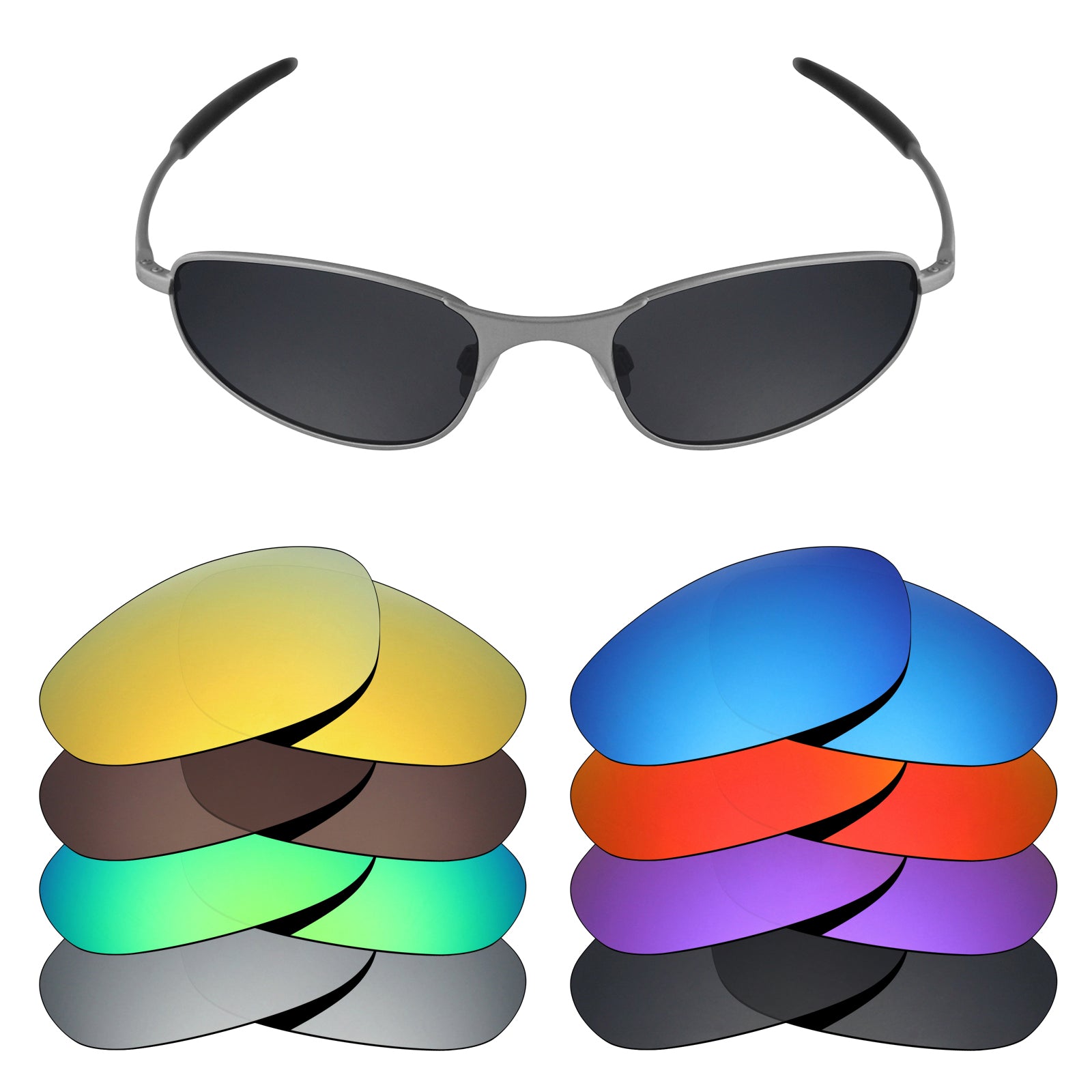 for Oakley A Wire Replacement Lenses 