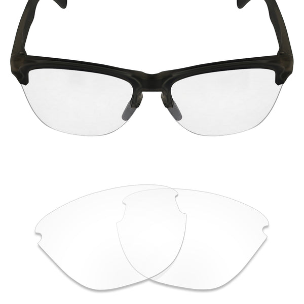 oakley frogskin clear lenses