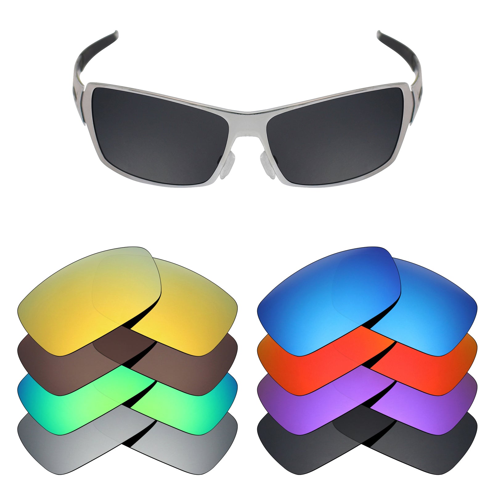 for Oakley Spike Replacement Lenses 