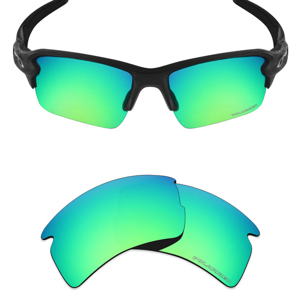 oakley flak 2.0 green