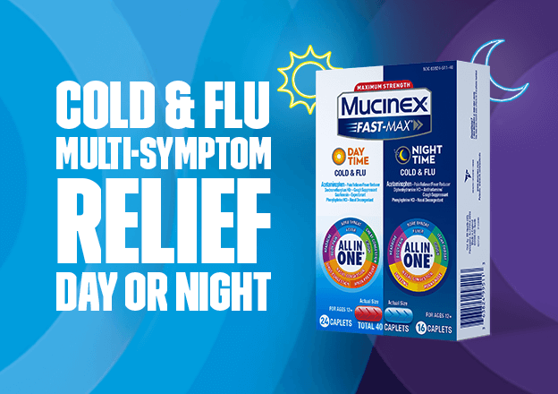 Maximum Strength Fast-Max® Day Cold & Flu and Night Cold & Flu