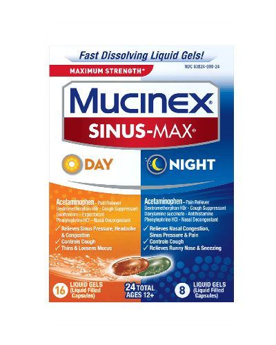 Maximum Strength Sinus-Max® Day & Night