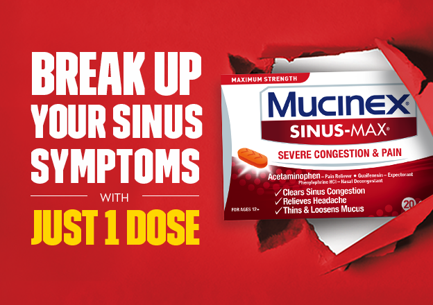 Sinus-Max® Severe Nasal Congestion Relief Clear & Cool