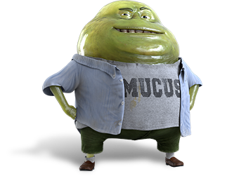 mr mucus plush