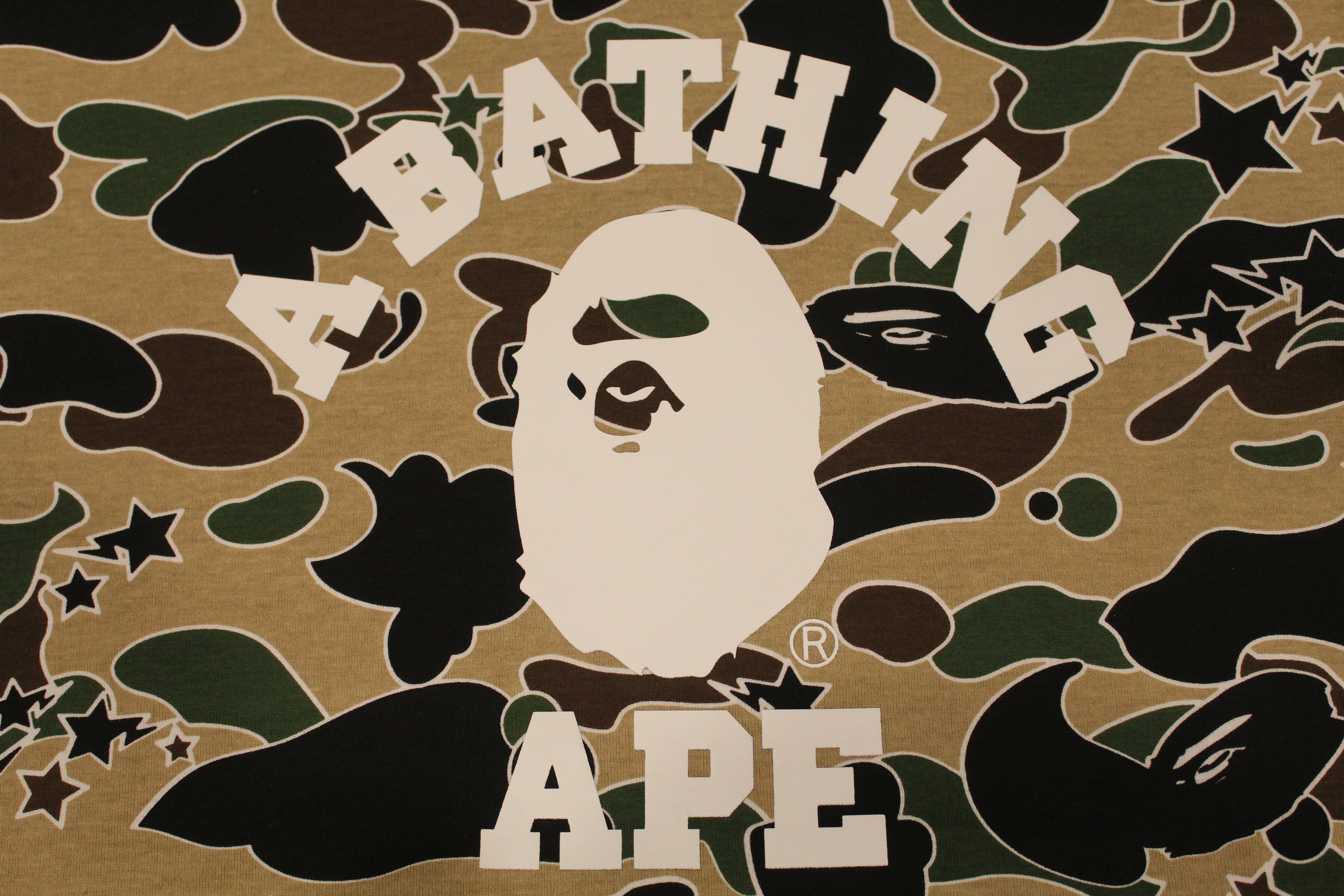 BAPE ABC Camo Big Rug Mat Blue