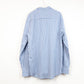 VIN-SHI-20966 Vintage πουκάμισο unisex καρο λευκό-μπλε XL